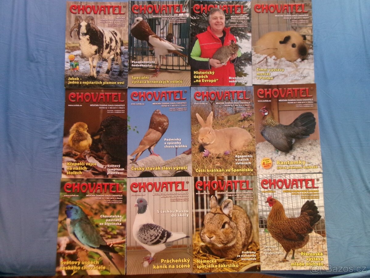 Chovatel - celé ročníky 2017, 2018, 2019 a 2020. - 2