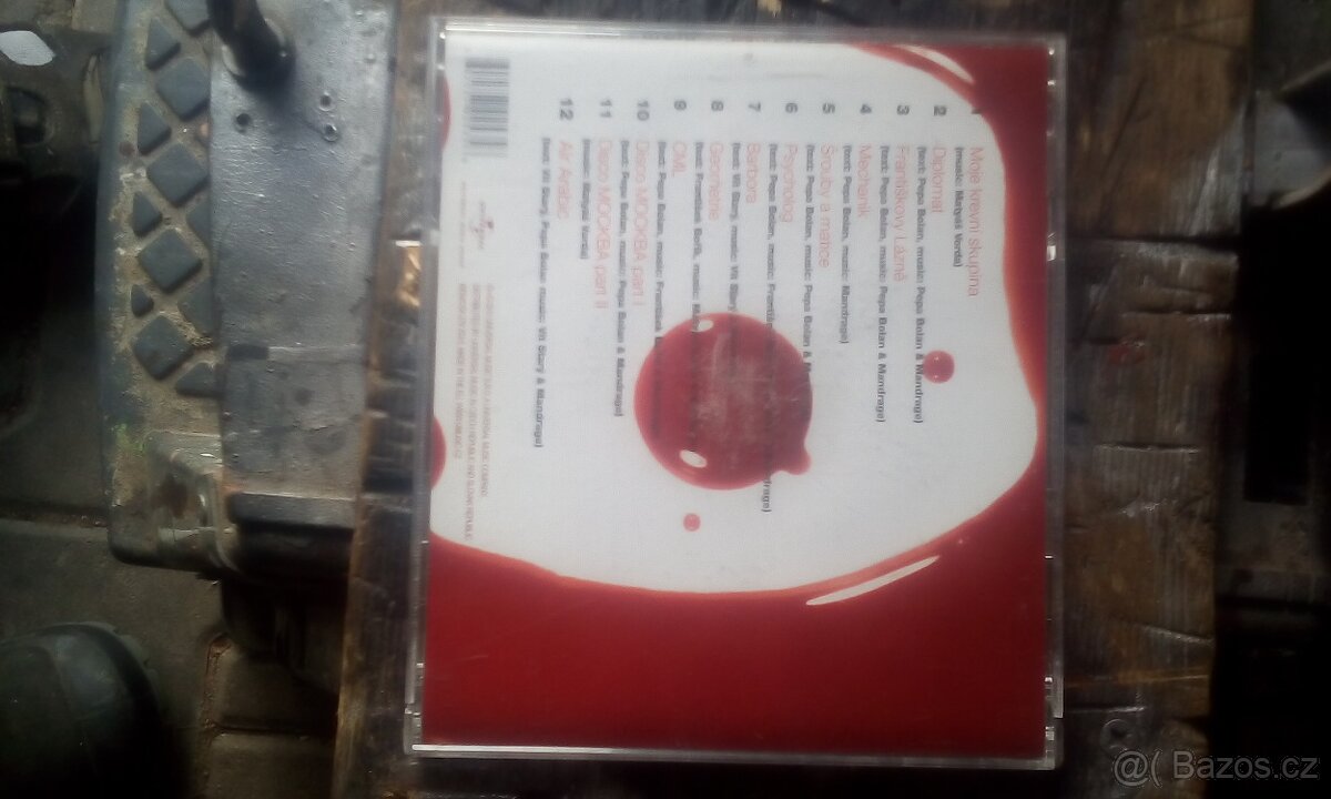 CD MANDRAGE-Moje krevní skupina,sleva - 2