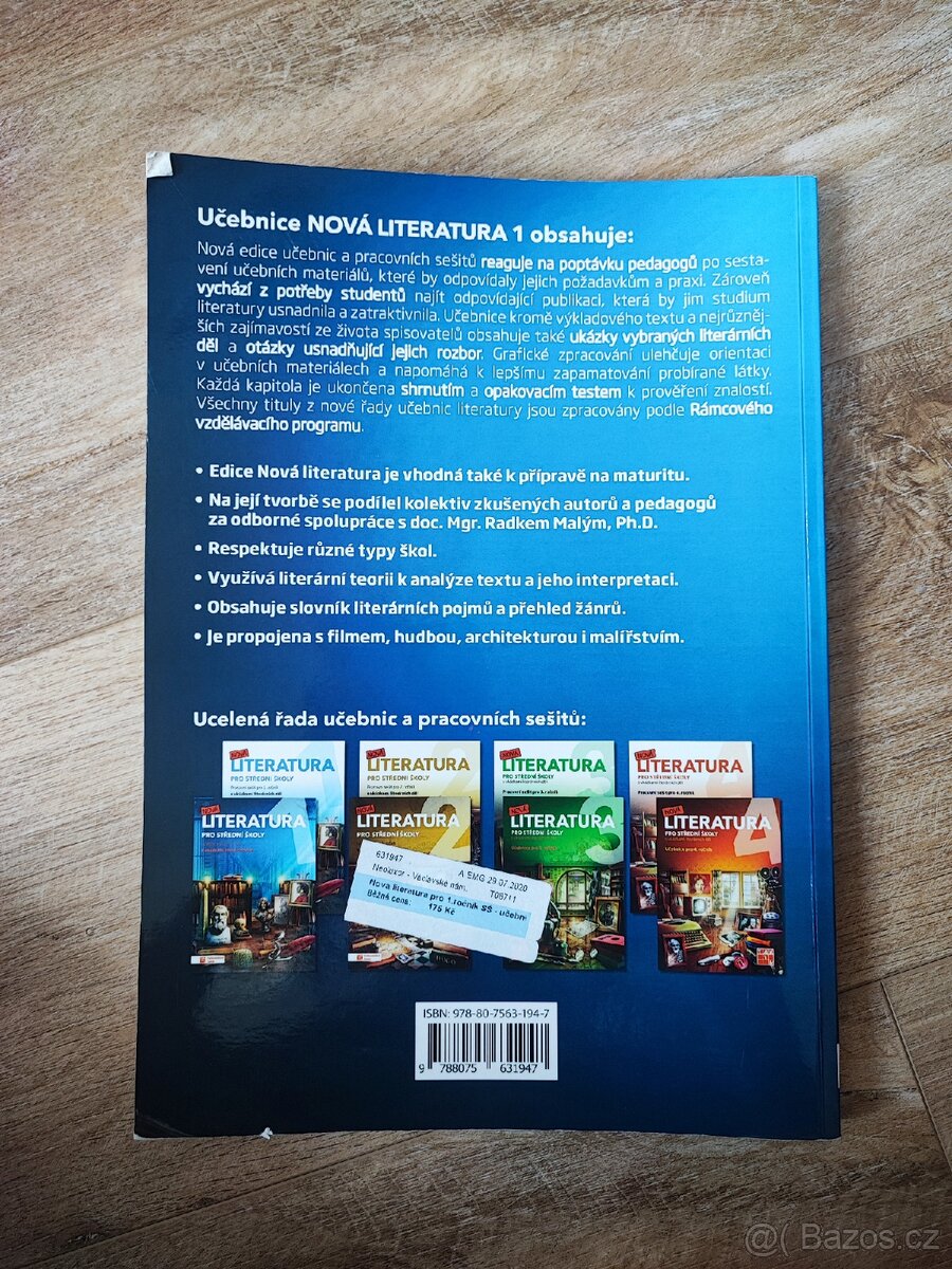 Nová literatura pro střední školy - učebnice pro 1. ročník - 2