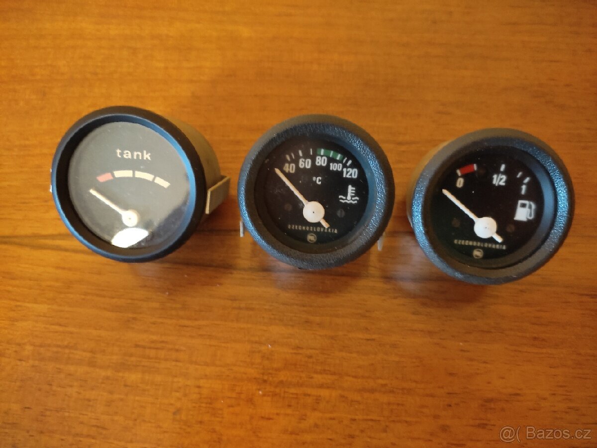 Originál díly Jawa ČZ Škoda tachometr budík Spínačka - 2