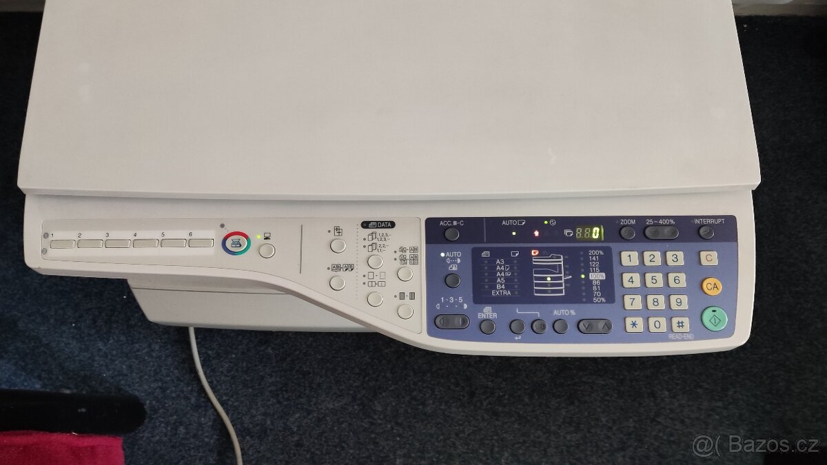 Tiskárna zánovní laserová multifunkční velká A3 SHARP-M160 - 2