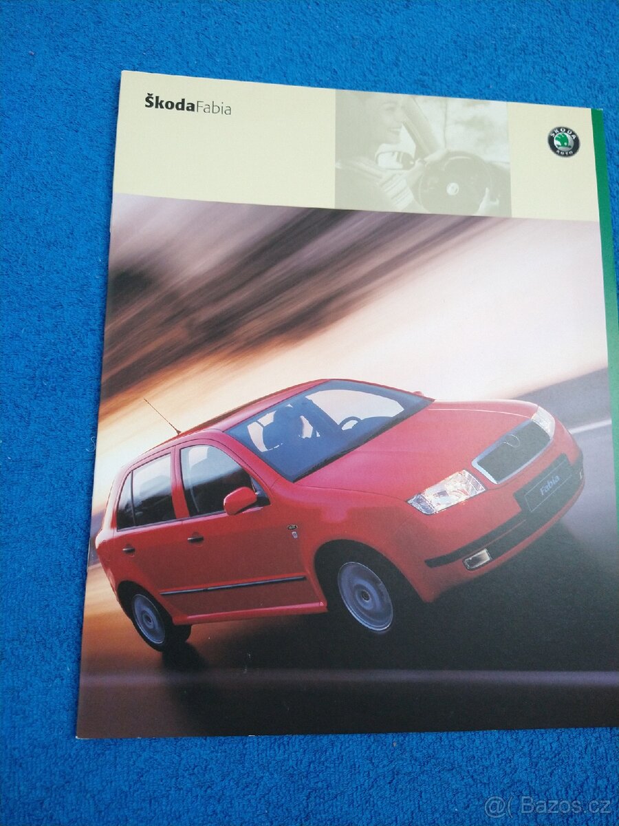 NOVÉ prospekty Škoda Fabia I - 2