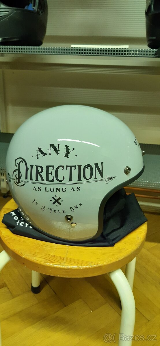 prilba Brixton seda vel.M/57-58cm, nova, puvodne 3290Kc - 2