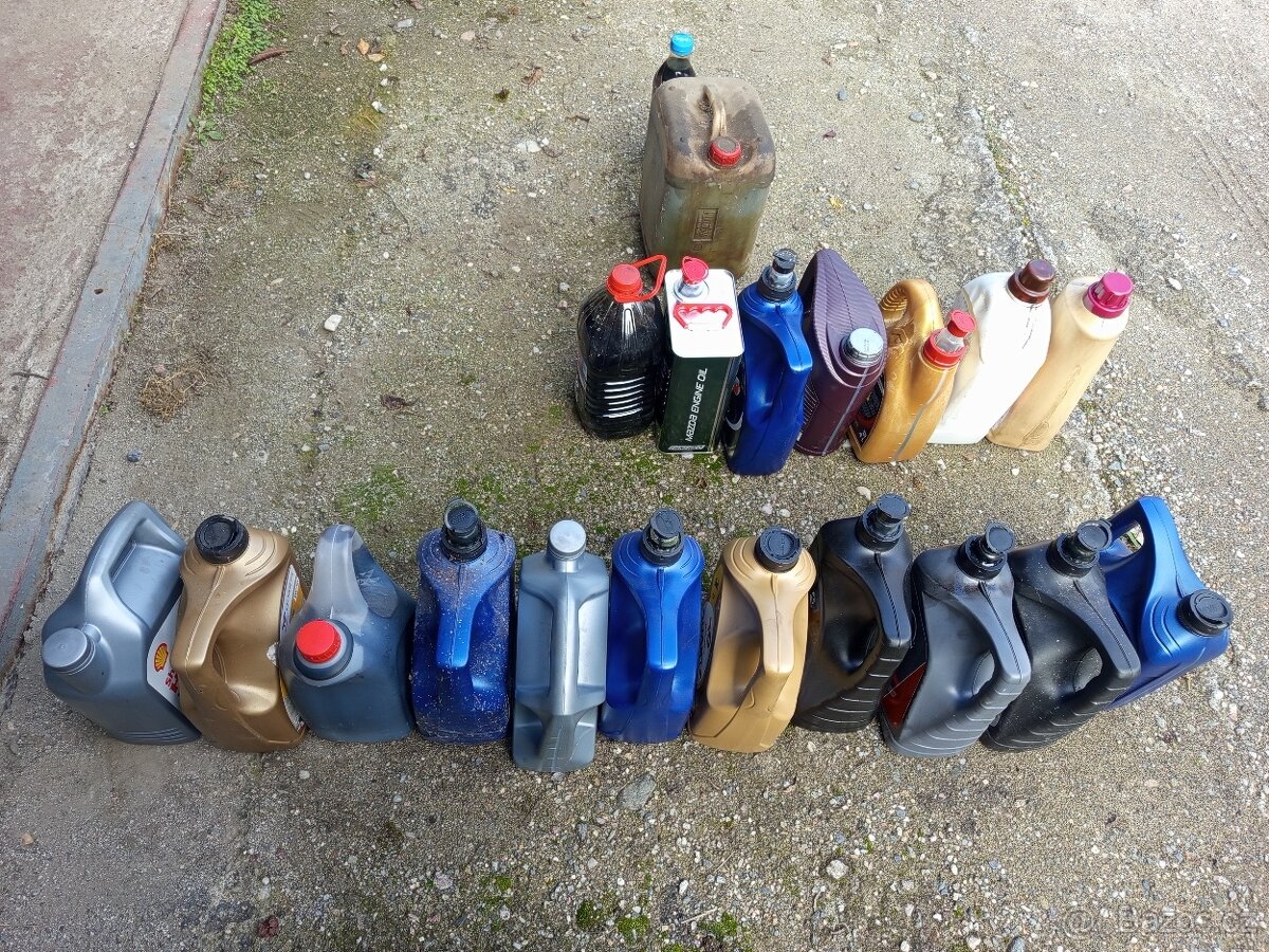 Vyjetý motorový olej 99 l - 2