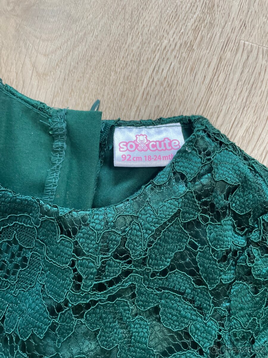 Dětské šaty, zn. So Cute, vel. 92 - 2