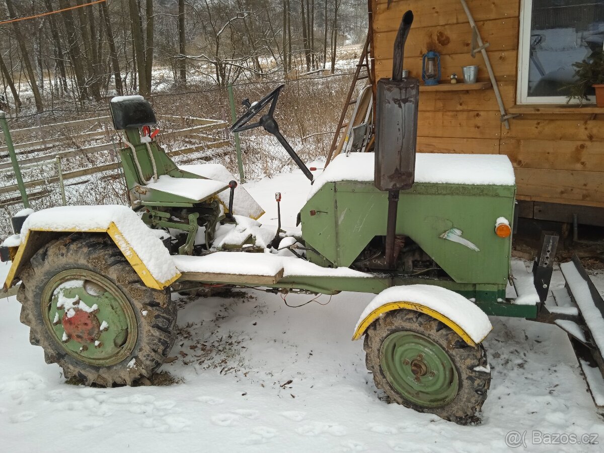 Malotraktor domácí výroby - 2