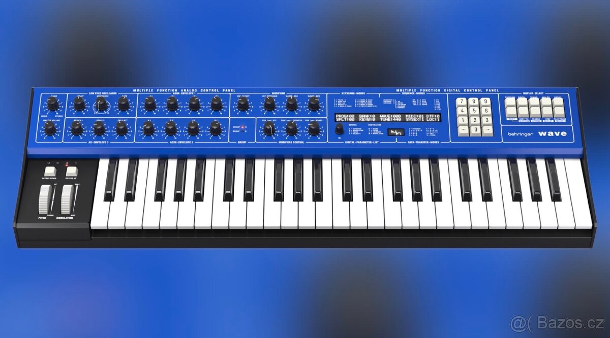 Prodám syntezátor Behringer Wave - 2