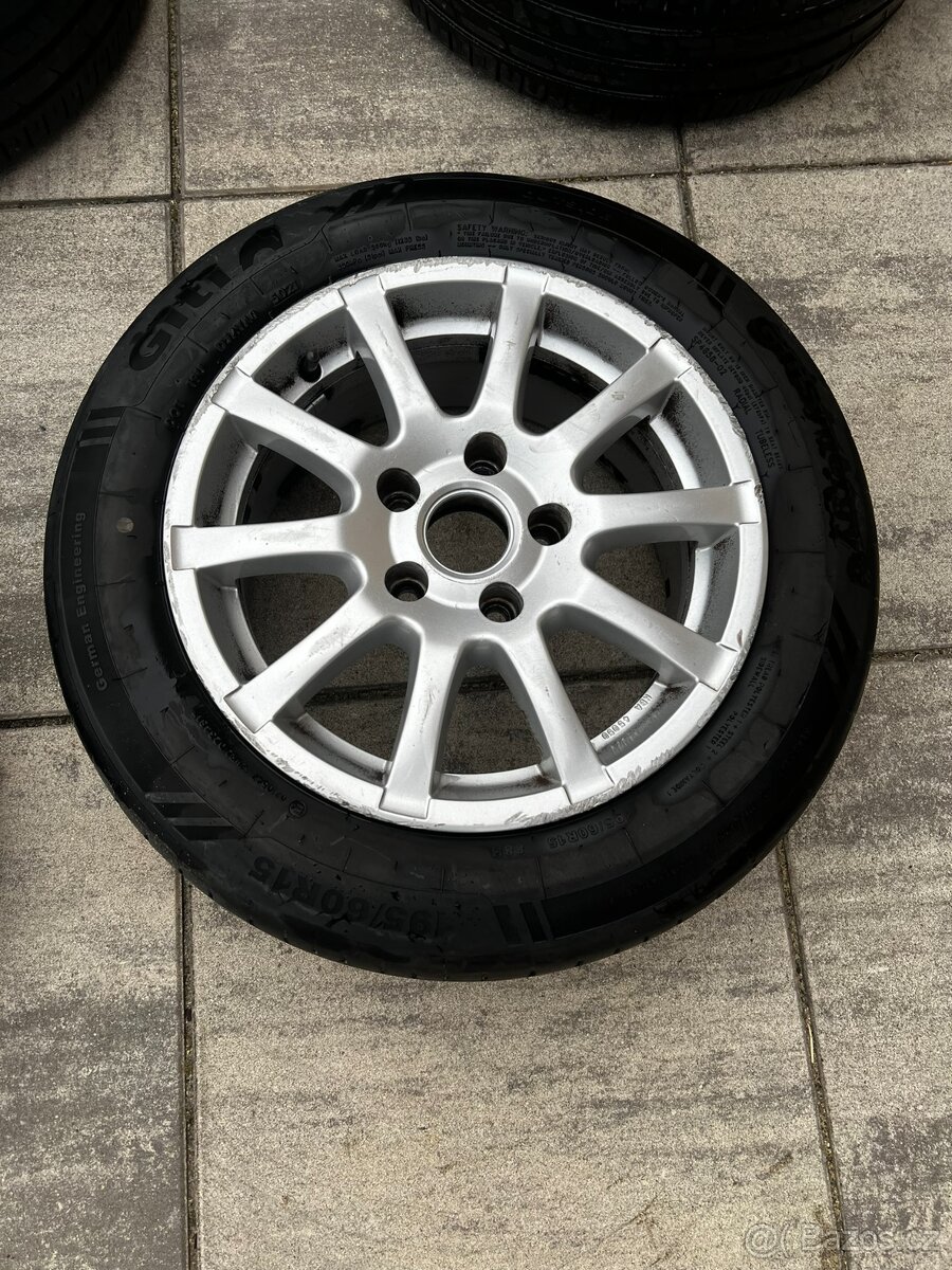 Prodám 4ks lité kola 15" značky RONAL - 2