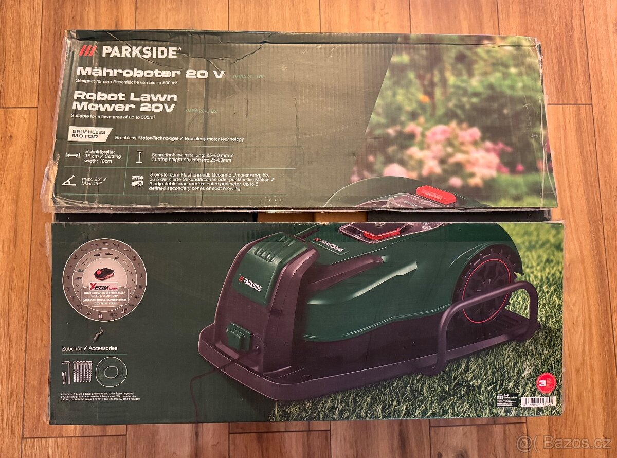 Parkside Robotická sekačka PMRA 20-Li B2 - 2