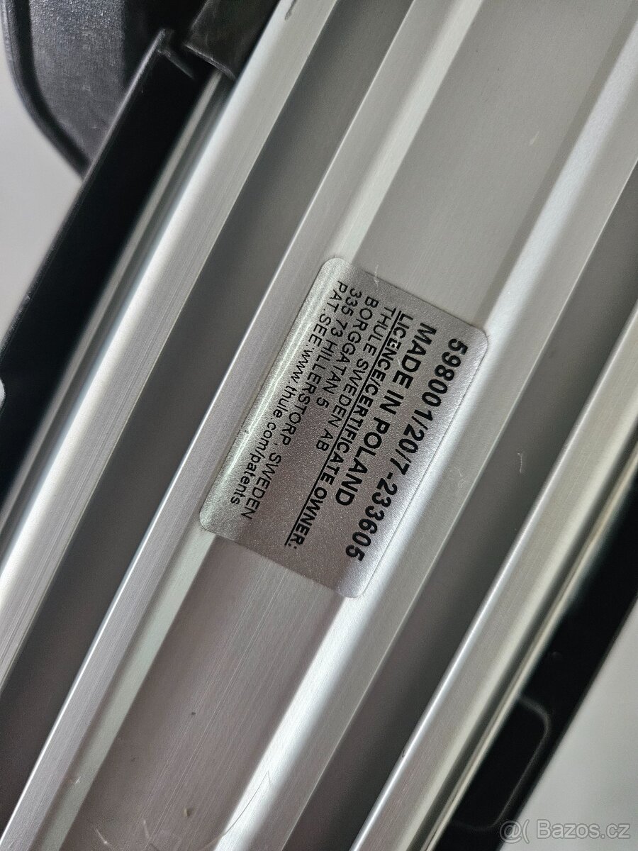 pricniky thule wingbar superb 2 combi - 2