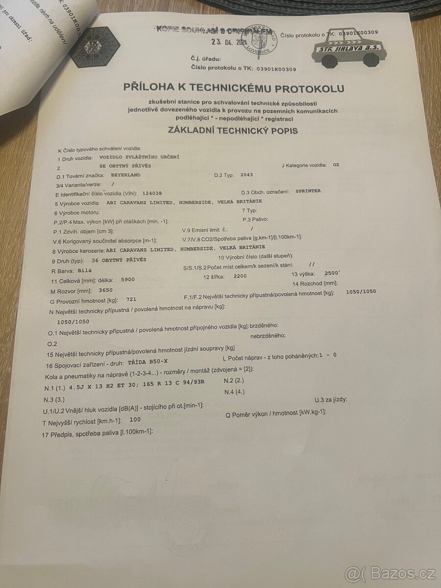 Obytný přívěs - 2