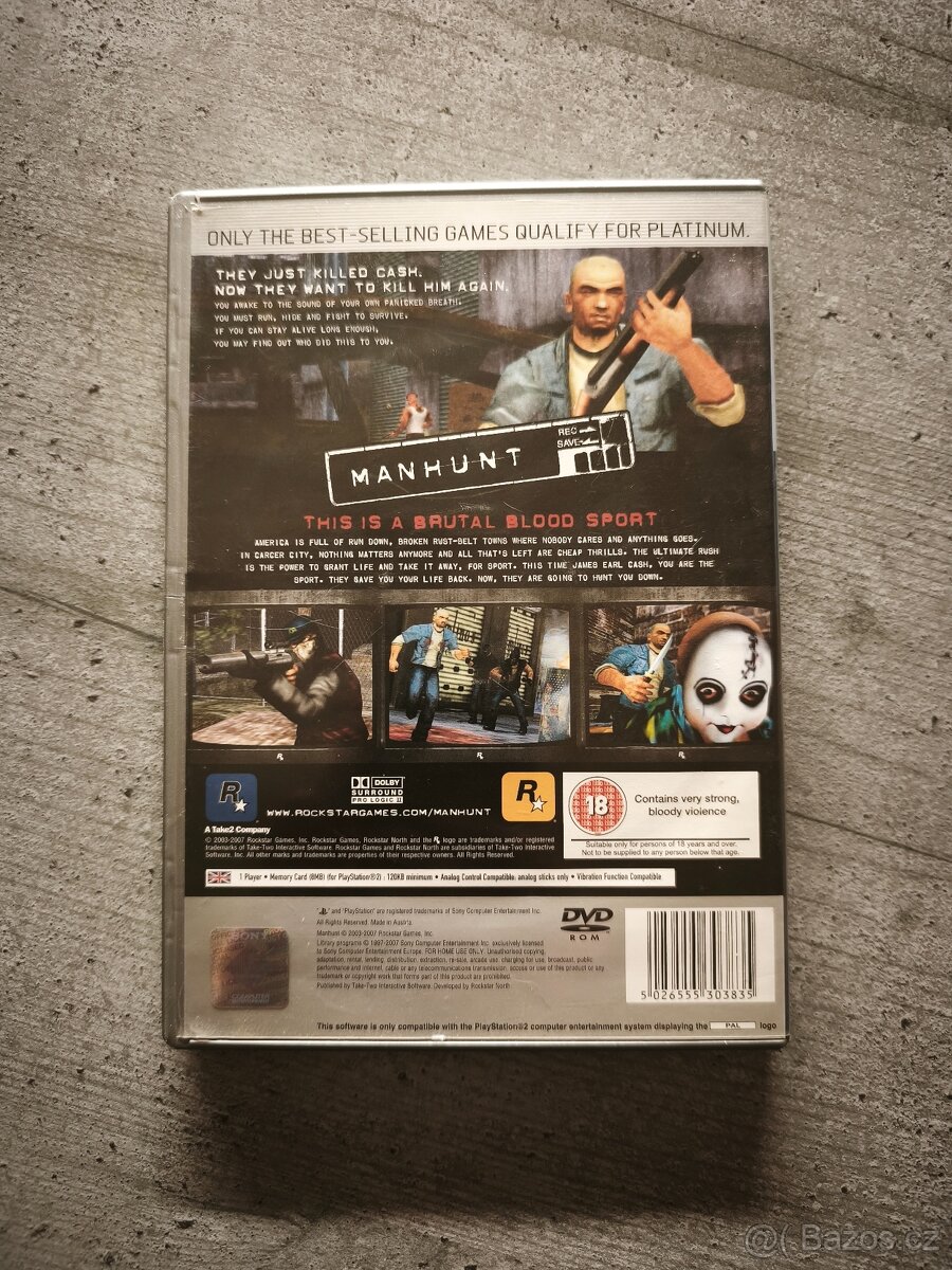 Manhunt PS2 - 2