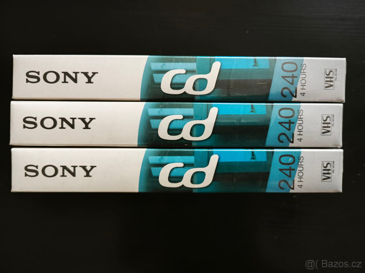 videokazeta VHS SONY 240 - 2