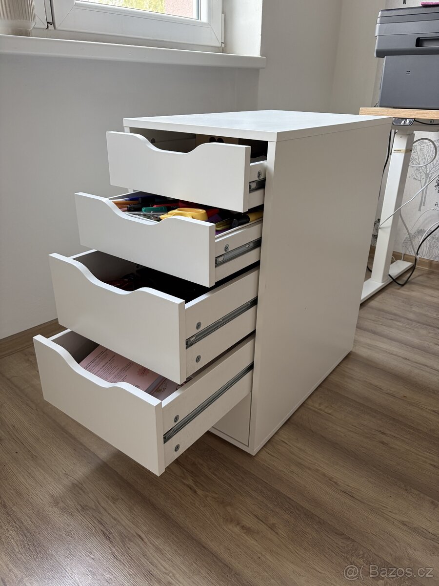 IKEA ALEX – zásuvkový díl, bílý - 2