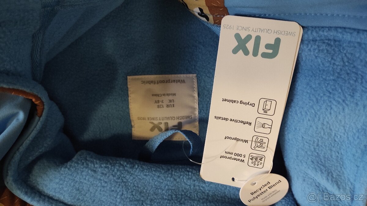 Softshellová bunda Lindex s opicemi vel. 128 - 2