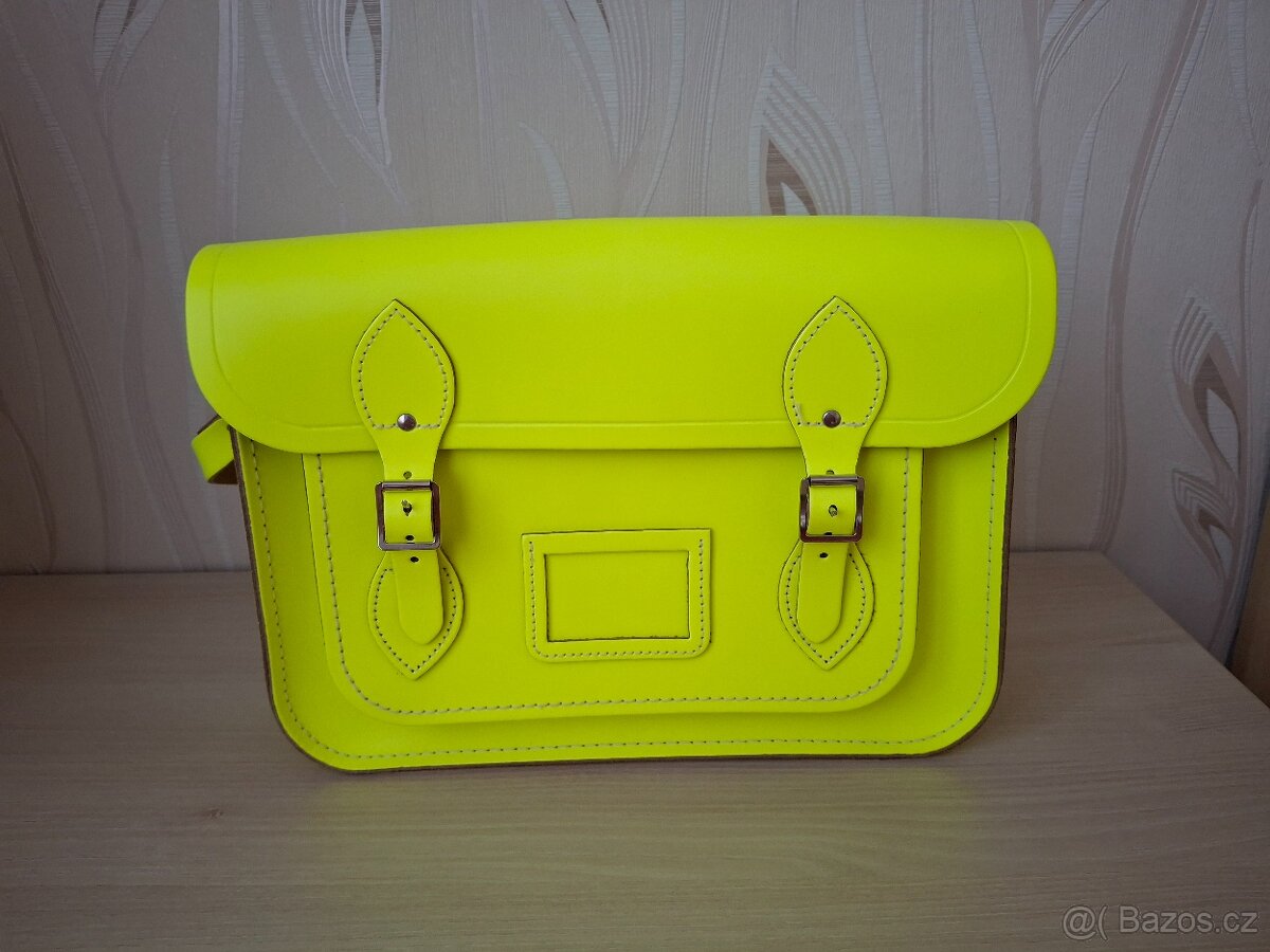 NOVÁ KOŽENÁ KABELKA, zn. Chambridge Satchel - 2