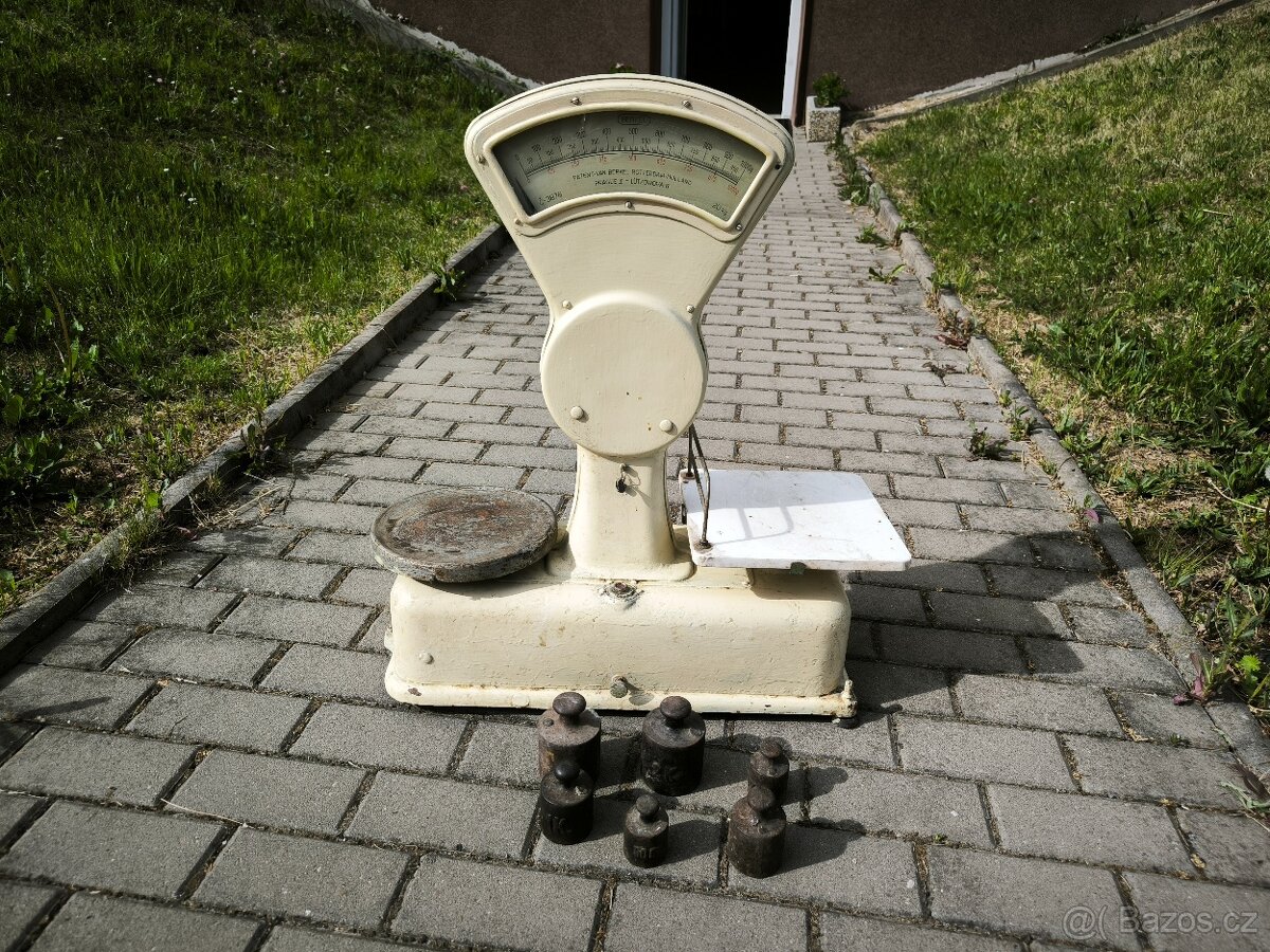 Starožitná váha Berkel Nizozemsko - 2