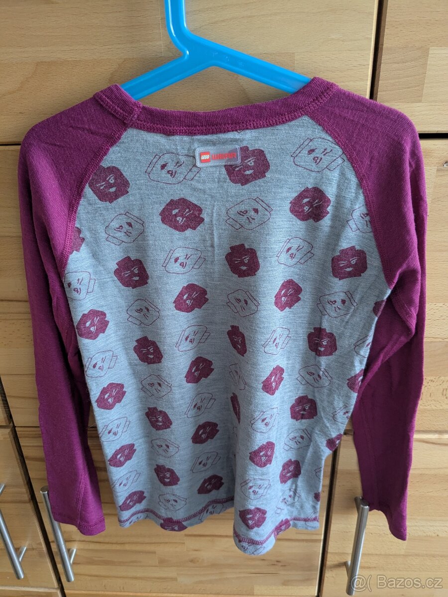 Merino tričko vel. 140 ; lyžařské – Umer 772 - 2