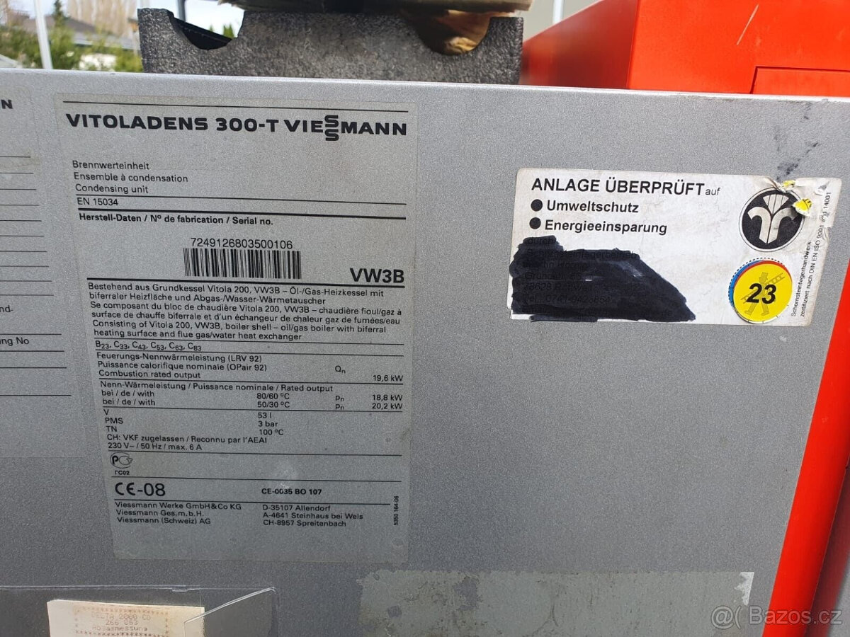 Viessmann Vitoladens 300-T VW3B olejový kondenzační kotel 19 - 2