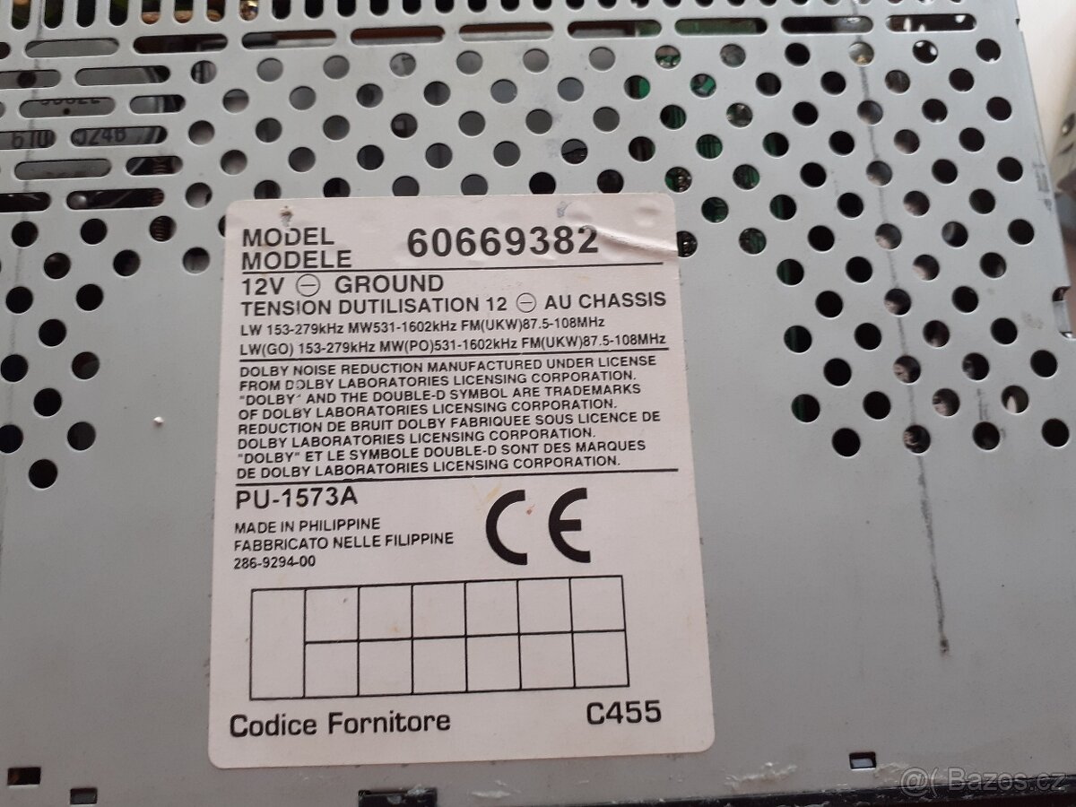 Autorádio Clarion Dolby - 2