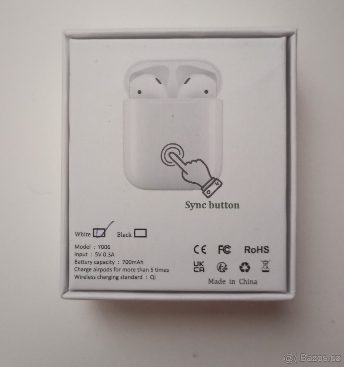 Prodám nabíjecí pouzdro Antauge Y006 pro Airpods - 2