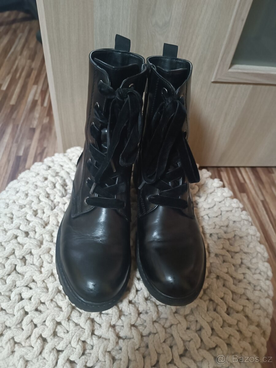 Zimní kotníkové boty kozačky Jenny fairy vel. 39 - 2