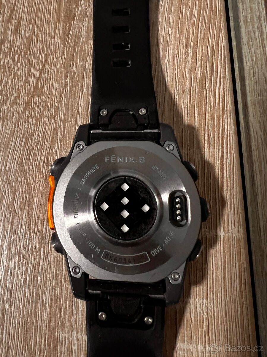 Garmin Fenix 8 47mm Amoled Sapphire Titanium - 2