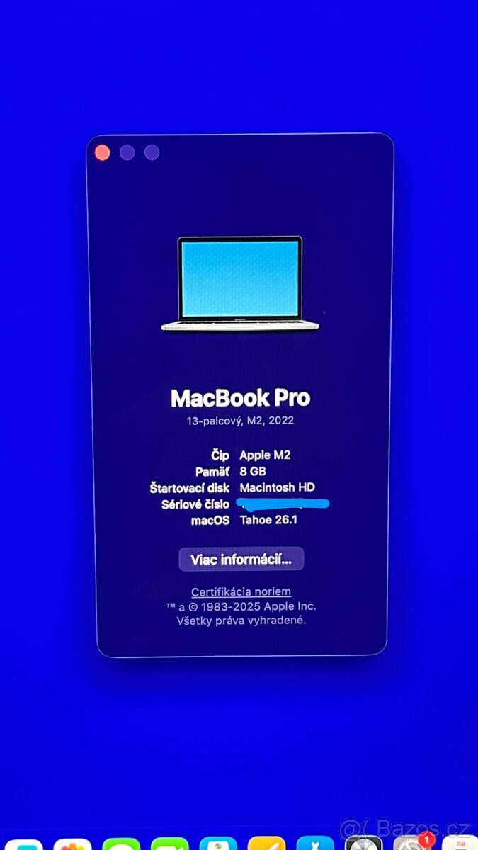 MacBook Pro 13" M2 / 8GB / 256GB - 2