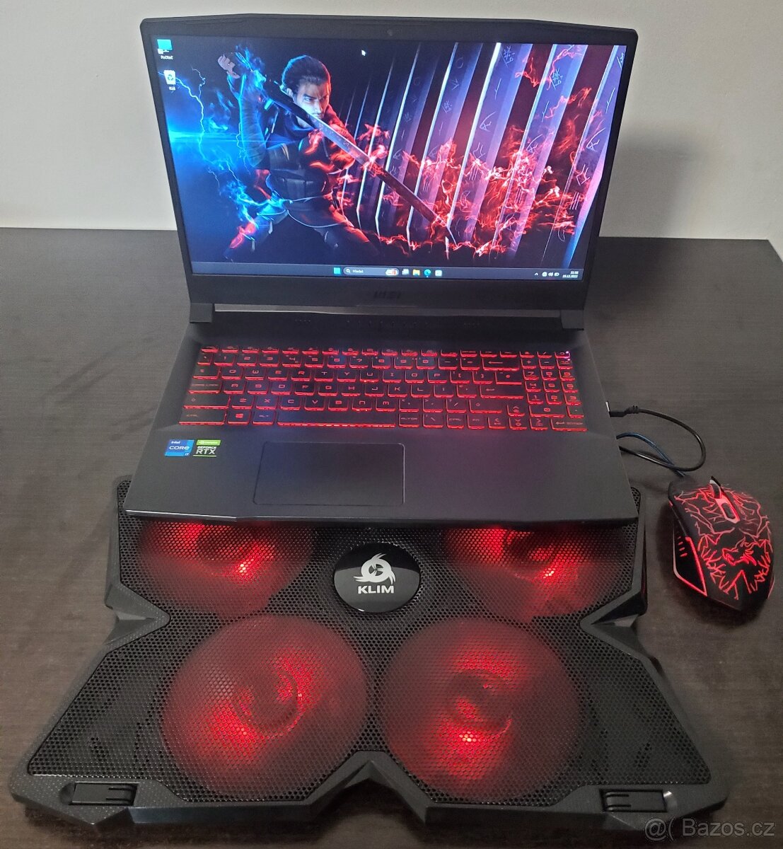 Herní notebook MSI KATANA (i7-11800H|RTX 3070 GDDR6|ZÁRUKA) - 2