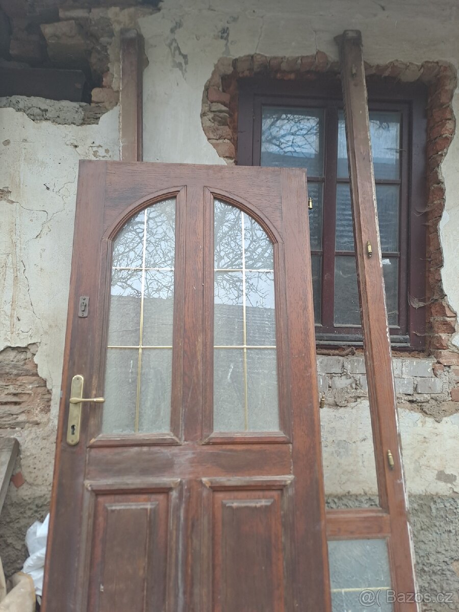 Dřevěné vchodové dveře - 2