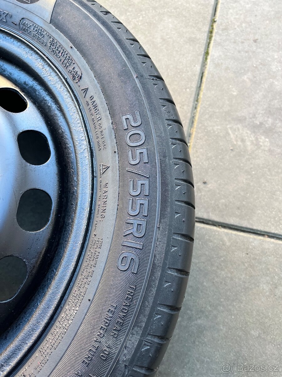 Rezervní kolo Octavia 3 typ 205/55 r16 - 2