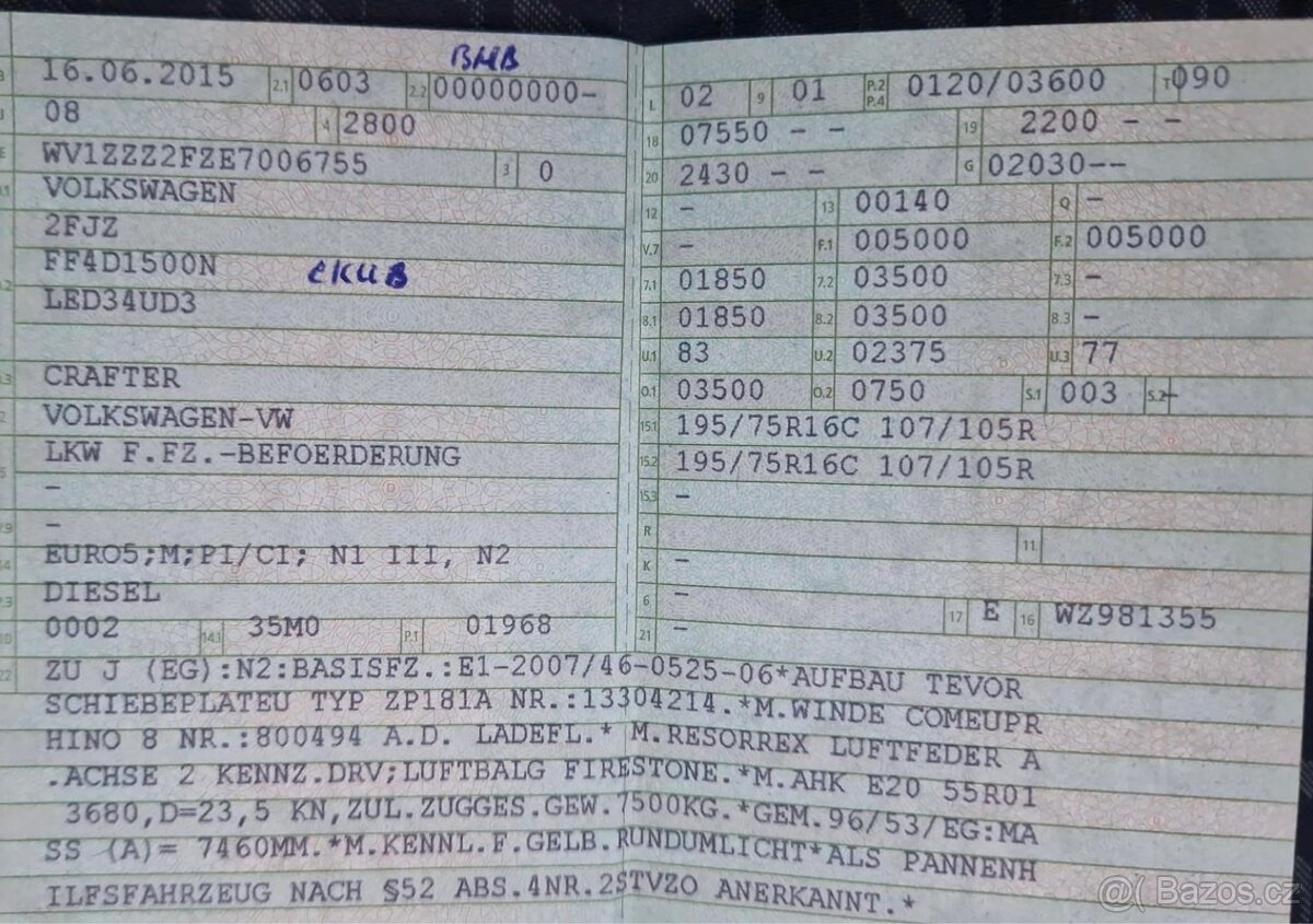 Odtahovka VW Crafter - 2