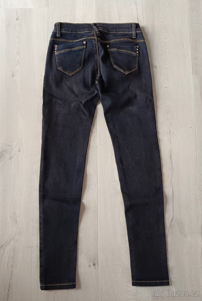 Dámské černé rifle - S/M vel. - 2