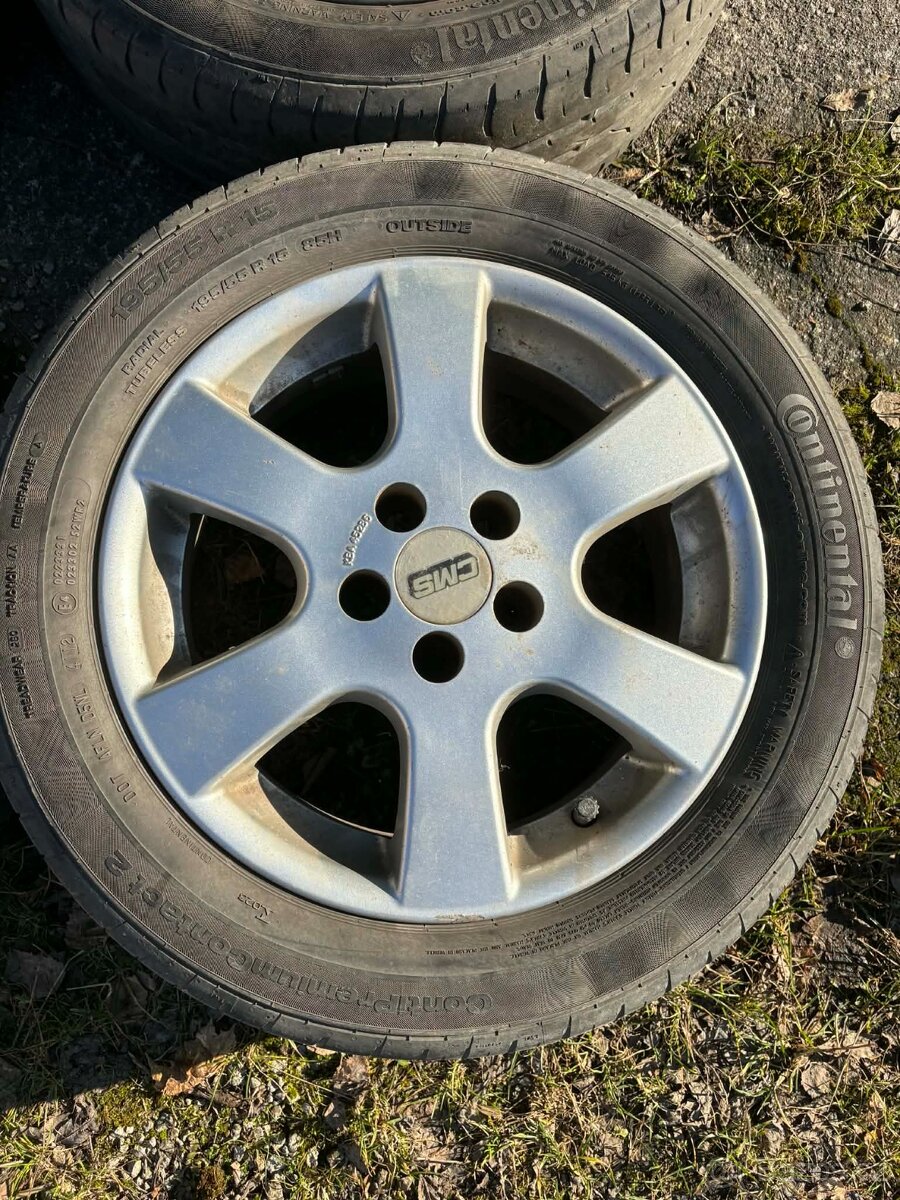 ALU KOLA 5X100 195/55 R15 - 2