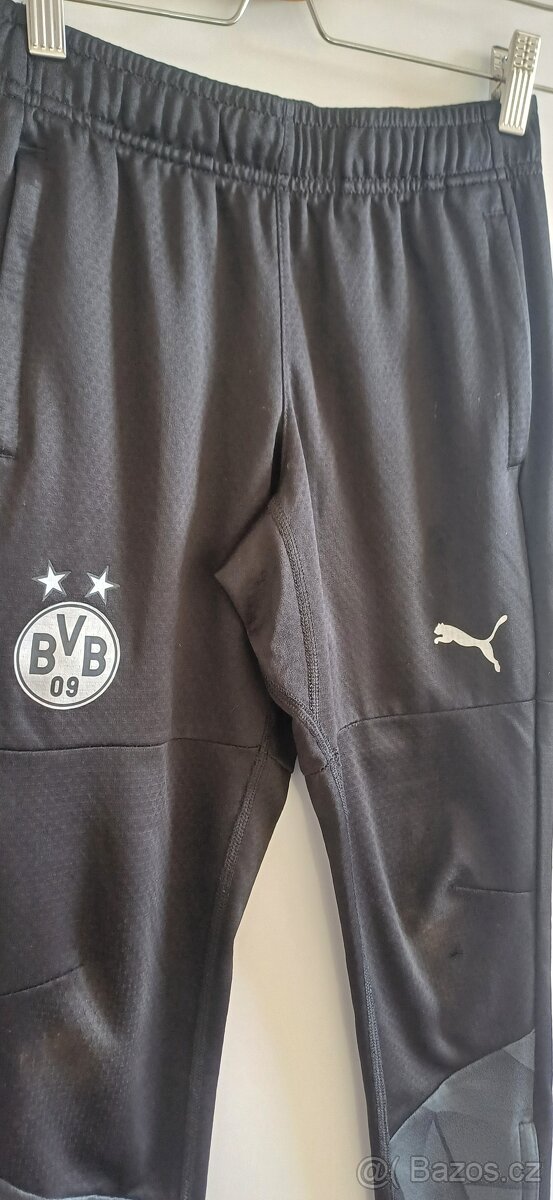 Fotbalové tepláky BVB Puma vel.140 - 2