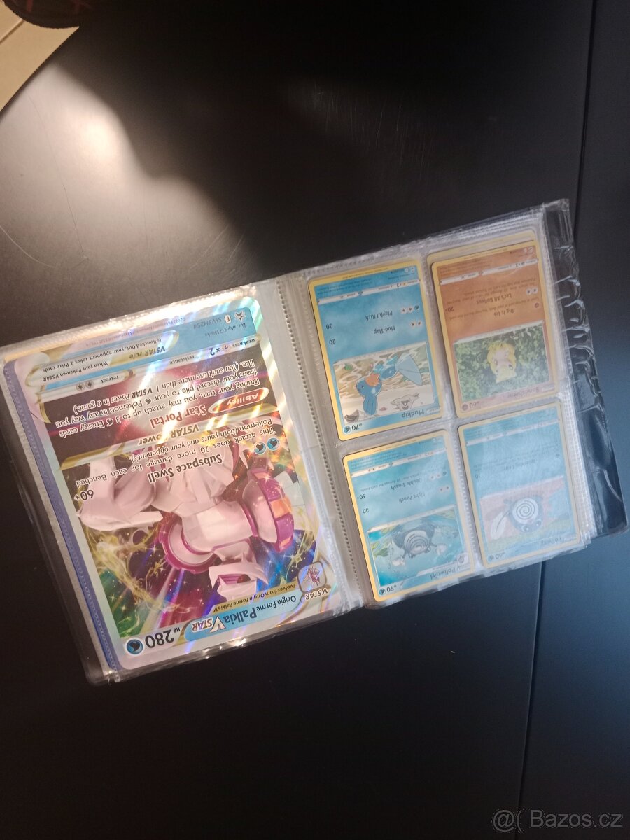 Pokémon desky s kartami + 2 velký karty – super pro děti - 2