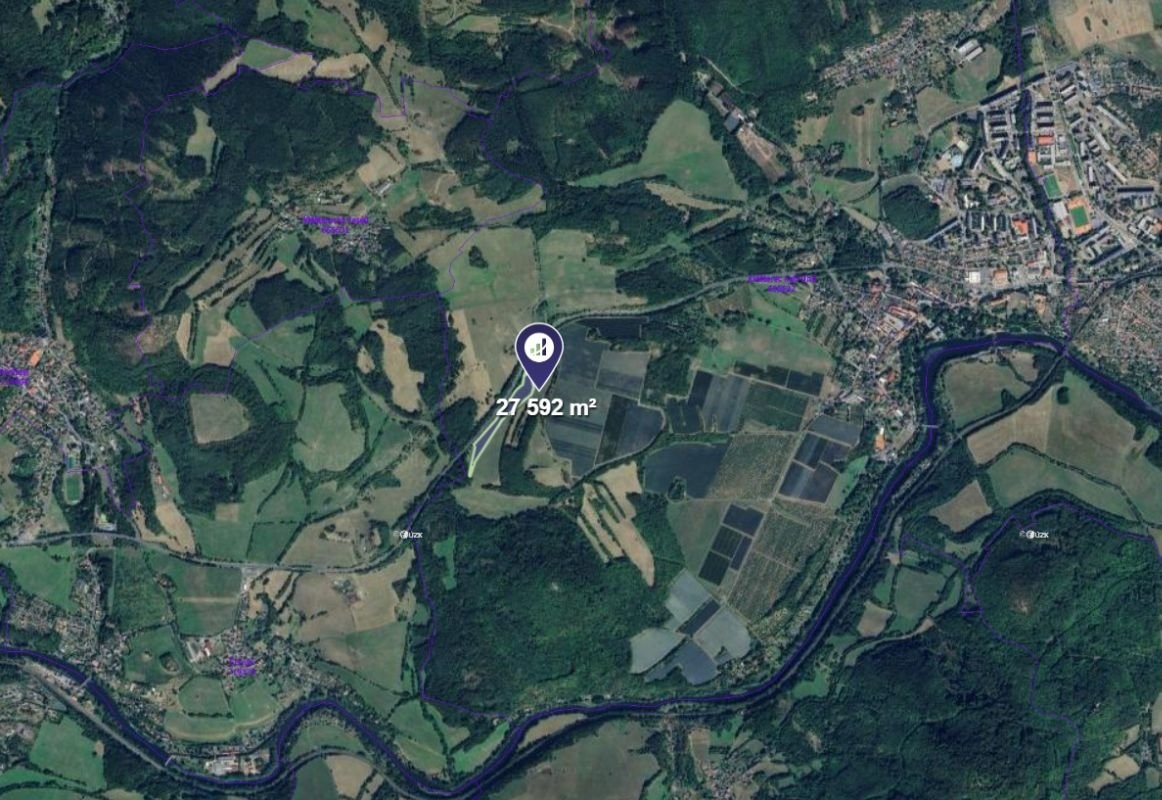Prodej pole v k.ú. Klášterec nad Ohří - 2
