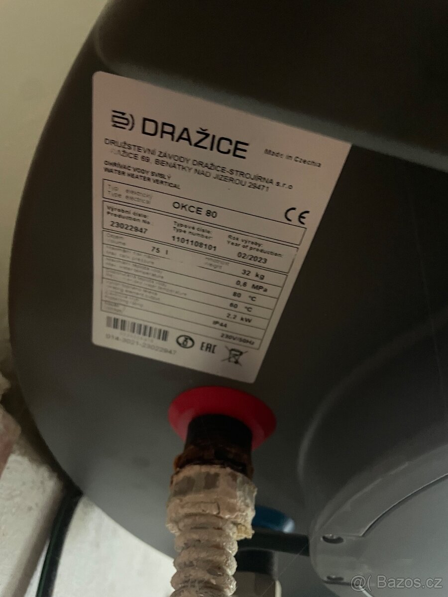 Bojler Dražice 75L - 2