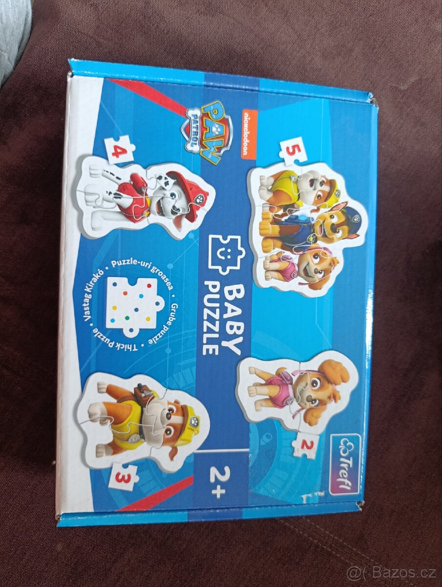Baby puzzle 2,3,4,5 dílků - 2