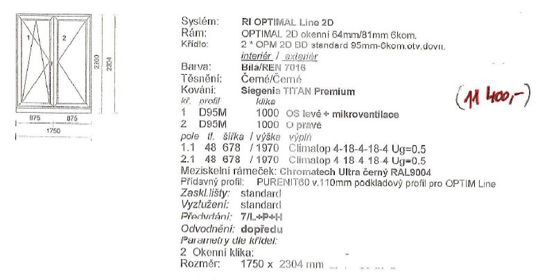 Plastová okna a dveře - 2