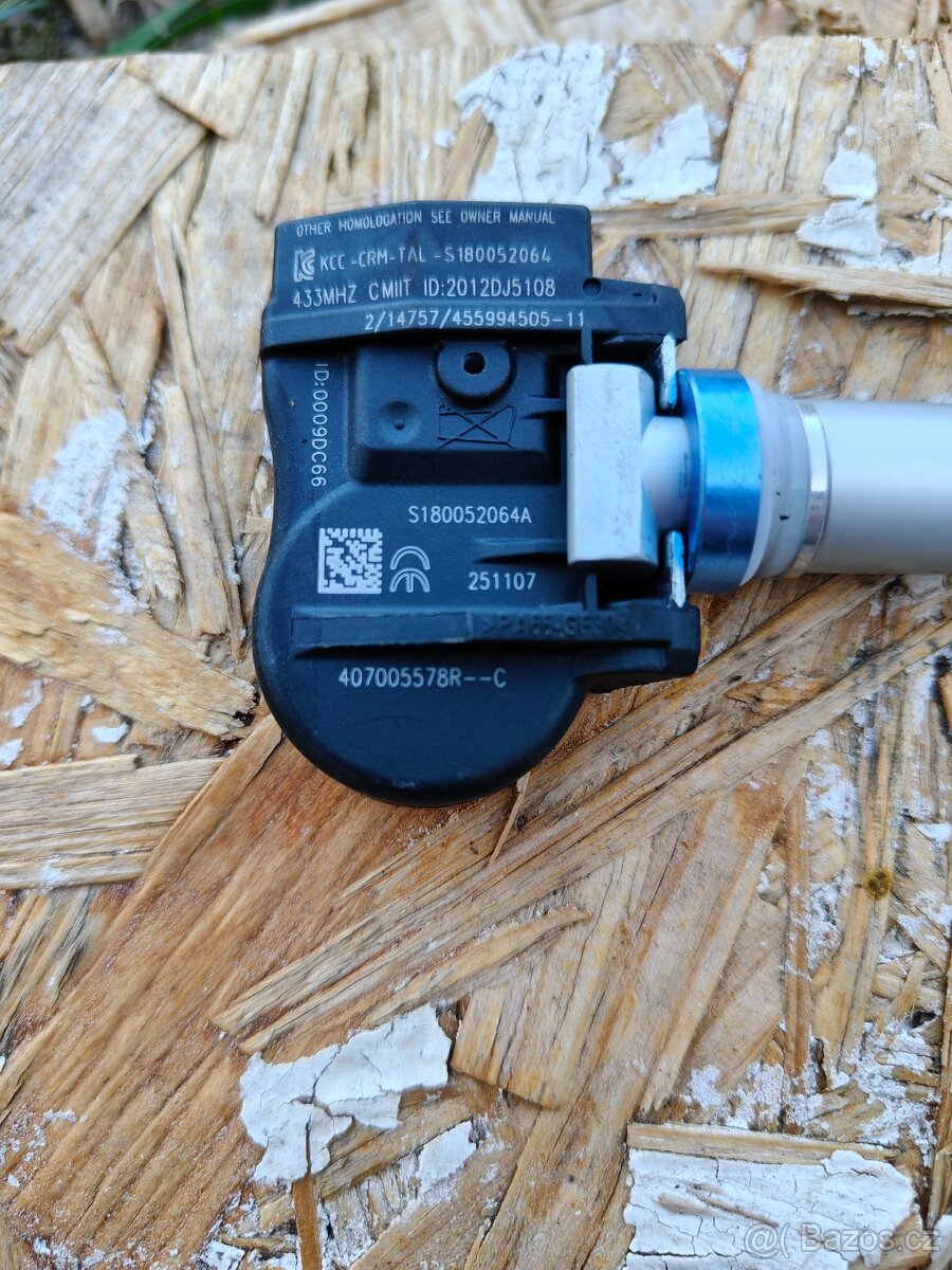 Snímače tpms Renault 407005578R - 2