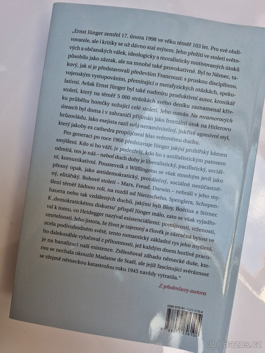 ERNST JÜNGER - Život jednoho století - 2