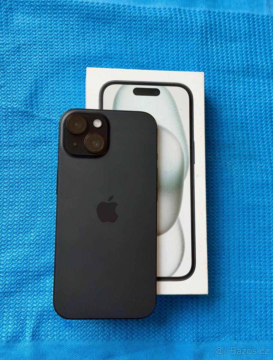 iPhone 15 Black BATERIE 100% TOP - 2