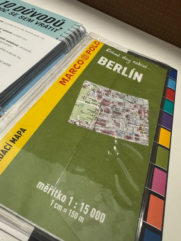 Berlín, MarcoPolo Sprievodca/itinerár (s mapou) - 2