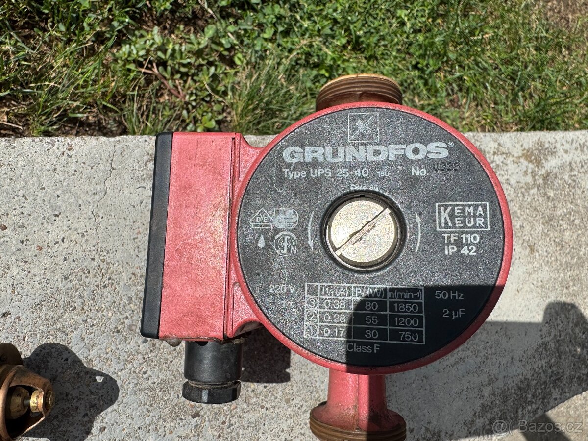 Trojcestný ventil, čerpadlo Grundfos - 2