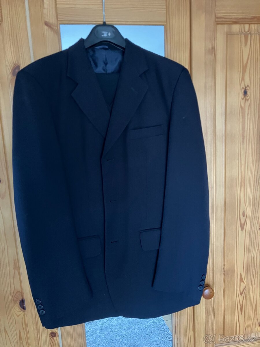 Chlapecky oblek (tanecni apod.); 46/170 (sako) + 80/46/176 ( - 2