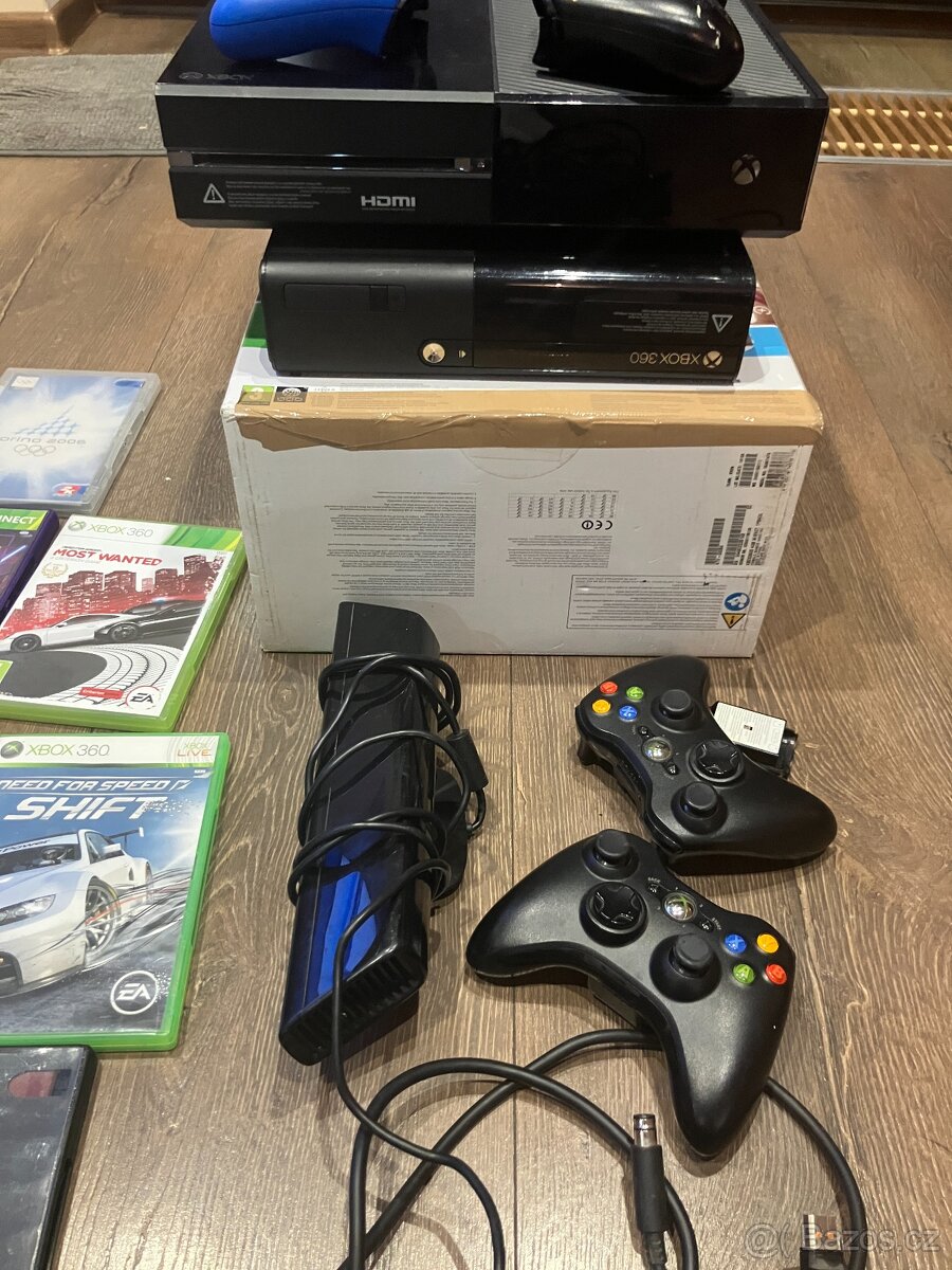 xbox 360 + xbox one + příslušenství - 2