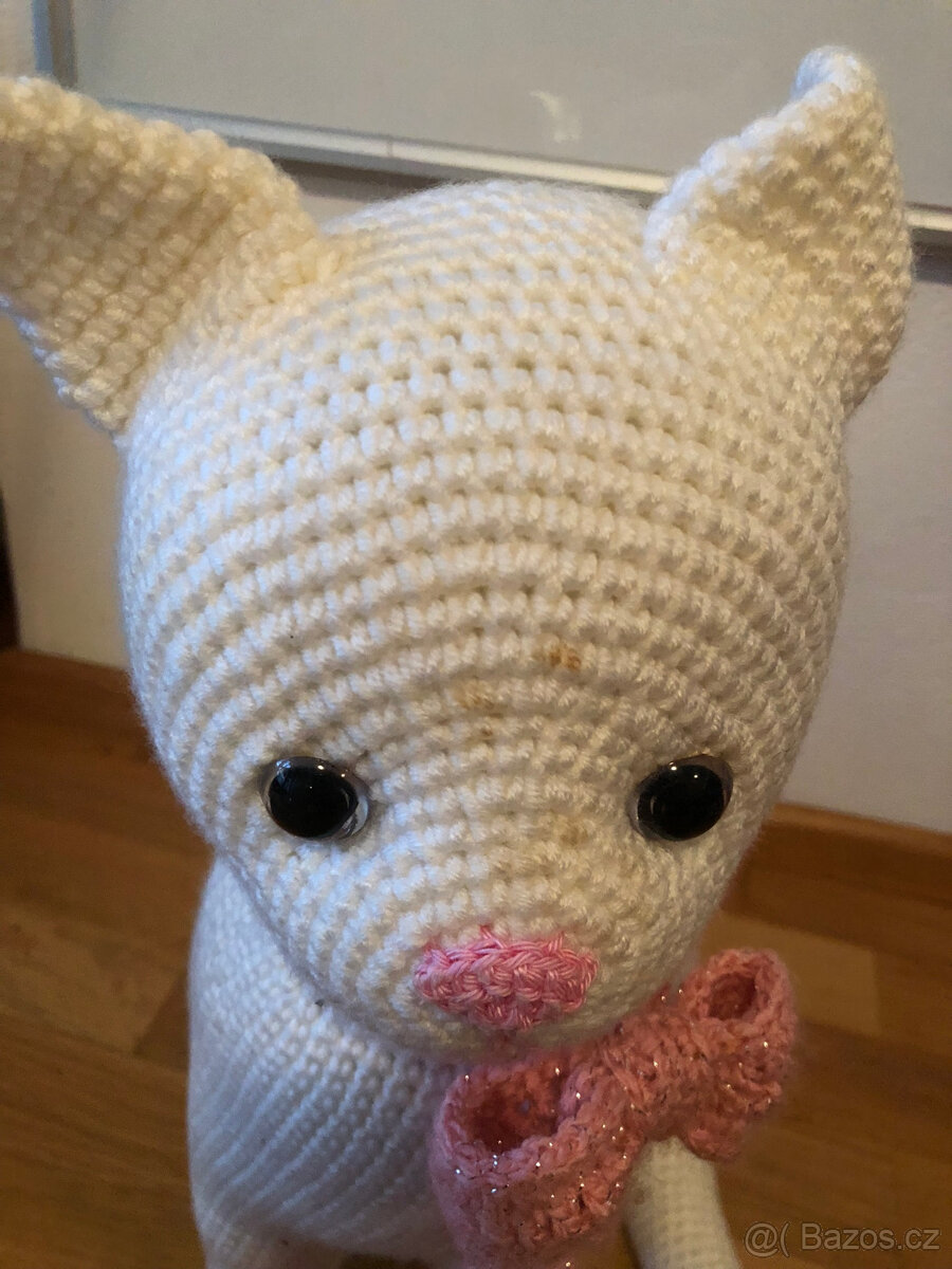 Háčkovaná maxi kočka - 2