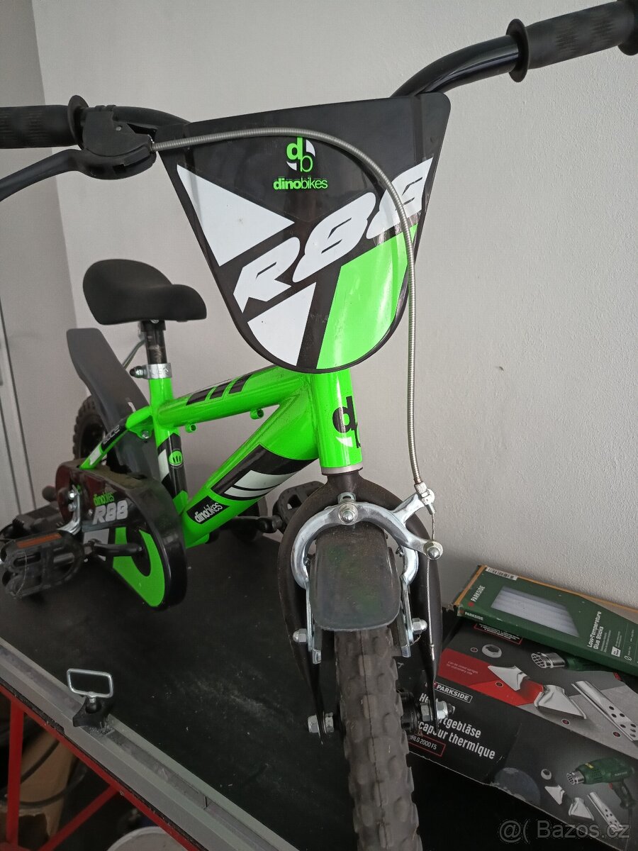Dětské kolo Dino Bikes R88 412UL zelené 12 - 2