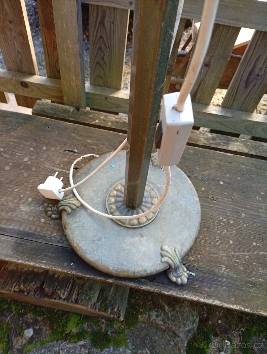 Lampa retro mosaz - 2